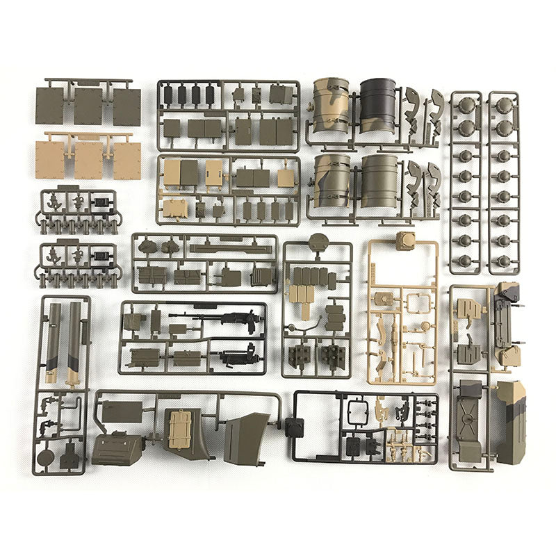TOUCAN RC HOBBY US Stock Decoration Plastic Parts Bag Accessories for Heng Long 1:16 Scale Russian T90 RC Tank 3938 Armored Vehicle Model