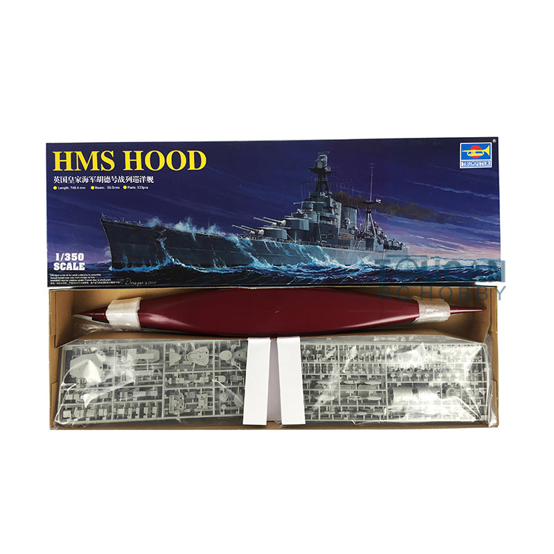 TOUCAN RC HOBBY US Stock Trumpeter 05302 1/350 Royal Navy HMS Hood Battle Cruiser Static Model DIY Kit