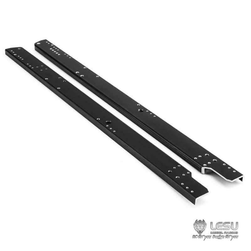 TOUCAN RC HOBBY Metal Chassis Rail Set for 1/14 RC Model LESU A0009 6*6 Three-way Dumper Truck Remote Control 6X6 Hydraulic Truck