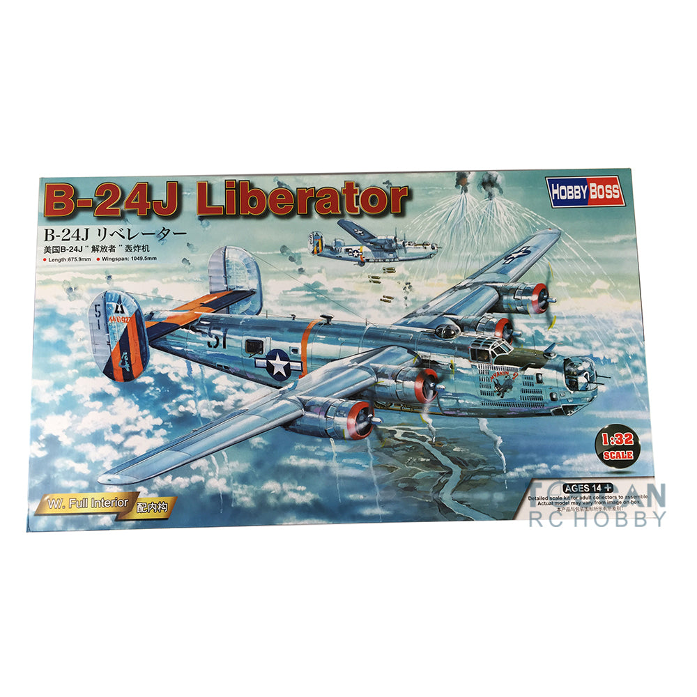 TOUCAN RC HOBBY Trumpeter US Stock Hobby Boss 83211 1/32 Plane Model Kit American B-24j Liberator Bomber Aircraft