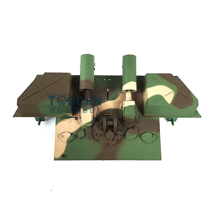 TOUCAN RC HOBBY Heng Long Recoil Barrel BB Unit Sticker Plastic Parts Bag Rear Panel Spare Part for 1/16 Scale German Panther G RC Tank 3879