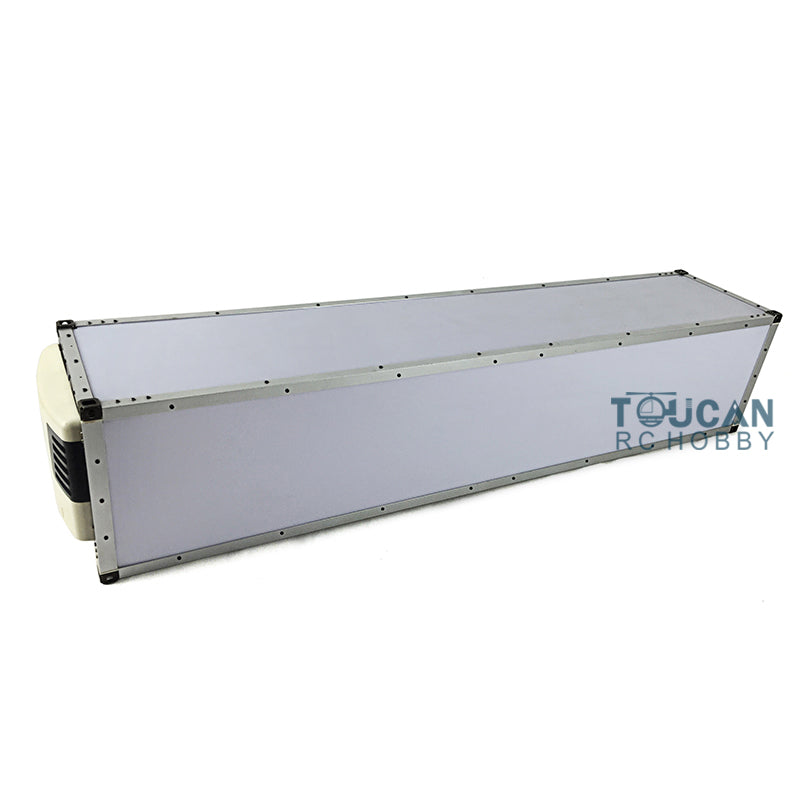 TOUCAN RC HOBBY HHRC 1/14 20ft 40ft Reefer Container for RC Semi Trailer Remote Controlled Tractor Truck Cars DIY Hobby Model Unpainted Unassembled