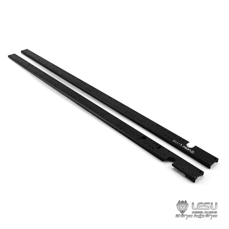 TOUCAN RC HOBBY Metal Spare Part Side Chassis Rail for 1/14 LESU Radio Controlled TGS 8X8 Front Cylinder Dumper RC Truck DIY Car Model