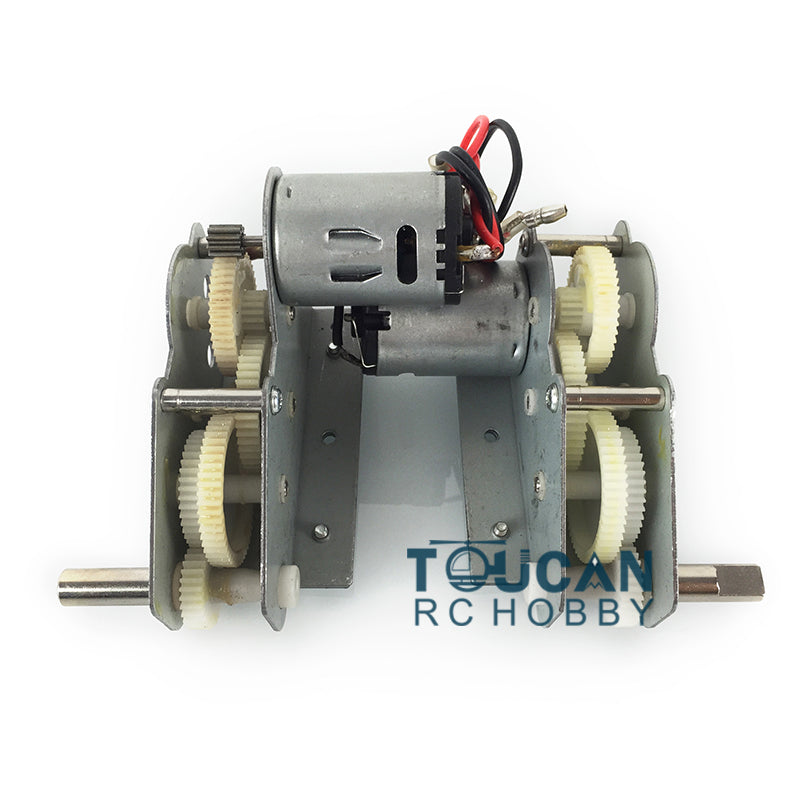 TOUCAN RC HOBBY Plastic Driving Gearbox for Heng Long 1/16 6.0 7.0 RC Tank 3898 3909 Leopard Soviet Union T34/85 Spare DIY Parts