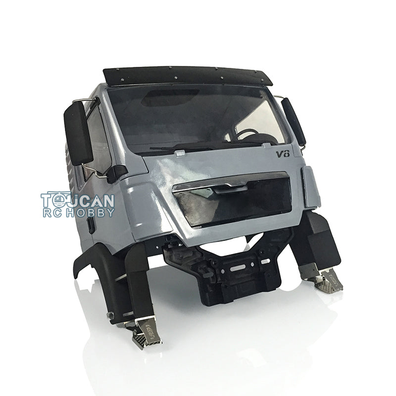TOUCAN RC HOBBY LESU ABS Plastic 1/14 RC Cabin Set TGS Car Shell KIT for Dump Truck Upgrade Parts Refitting Accessory Outdoor Vehicle