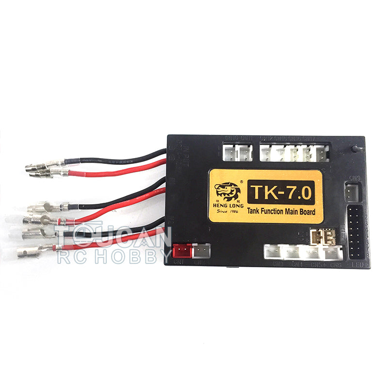 TOUCAN RC HOBBY US-Lager Heng Long 7.0 Mainboard Multifunktionseinheit Hauptplatine für 1/16 deutscher Tiger 1 3818 russischer T90 3938 RC-Panzer Sound