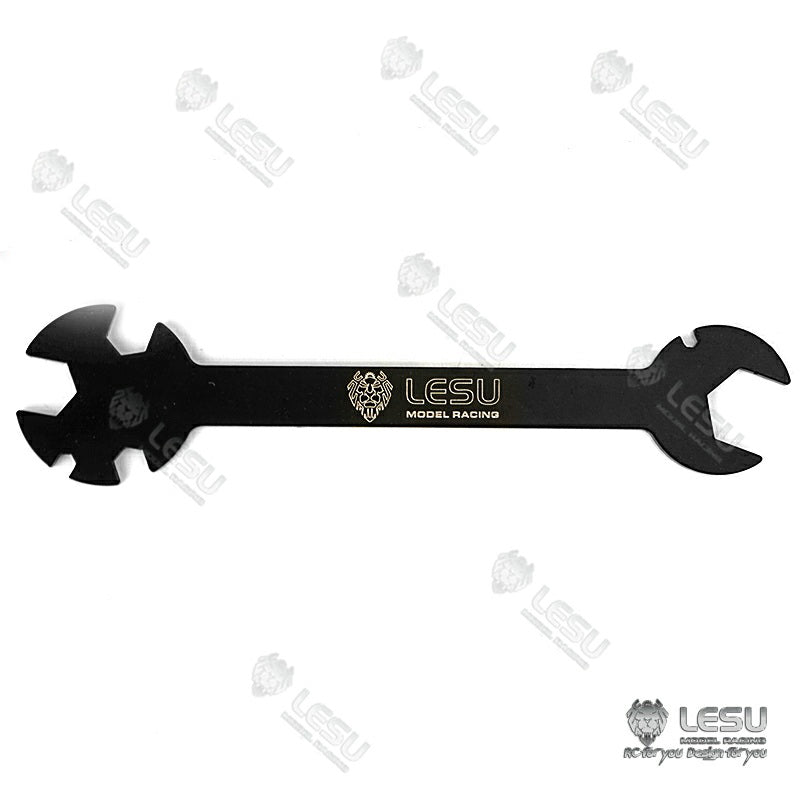 TOUCAN RC HOBBY LESU Metal Multifunctional Spanner Wrench for Hexagonal Screw M2 M3 M4 M7 M10 RC 1/14 Tractor Truck Dumper Radio Controlled Cars