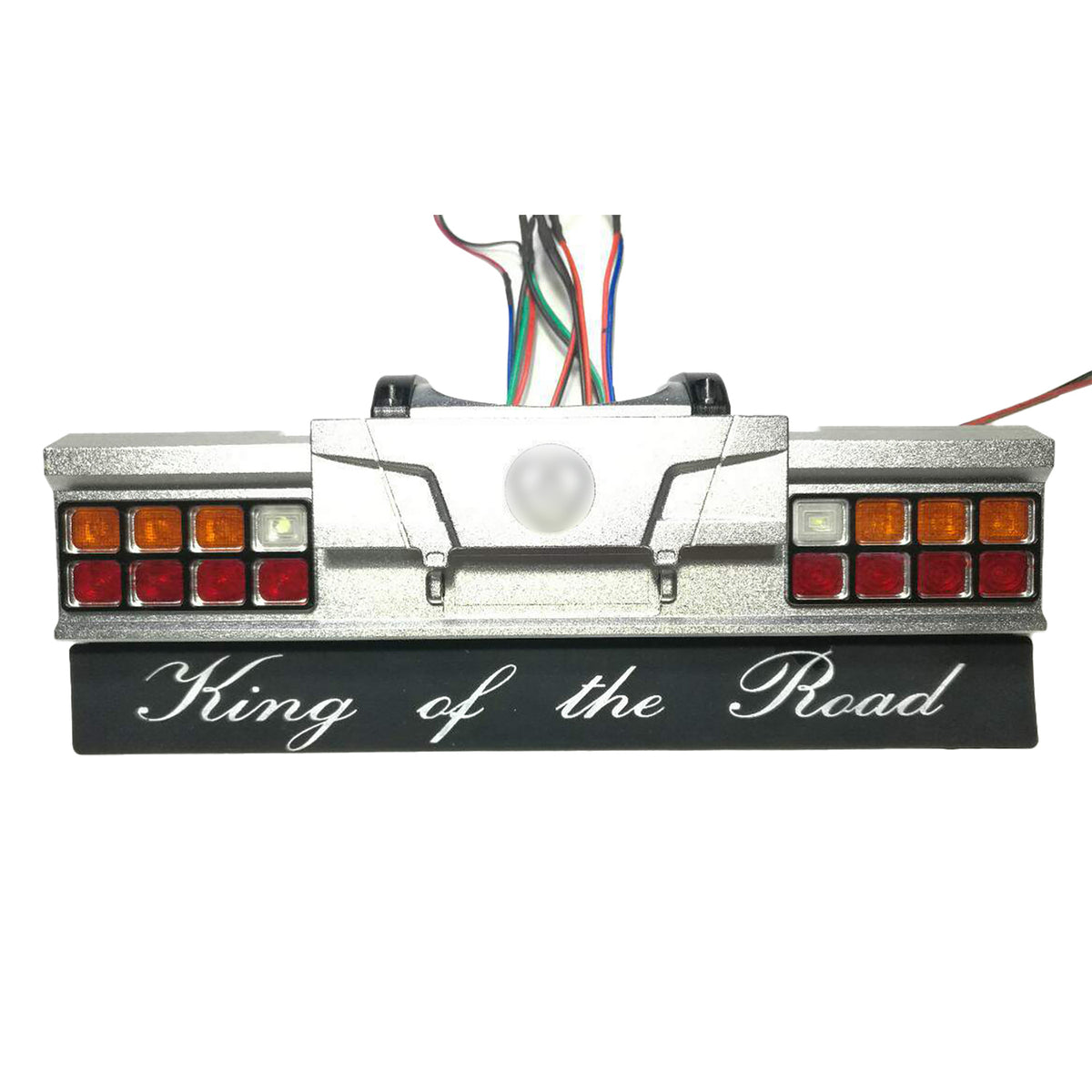 TOUCAN RC HOBBY Degree Metal Tail Beam Taillight Set Upgrade Universal Customized Part for 1/14 RC Tractor R620 56323 Radio Controlled Car Truck