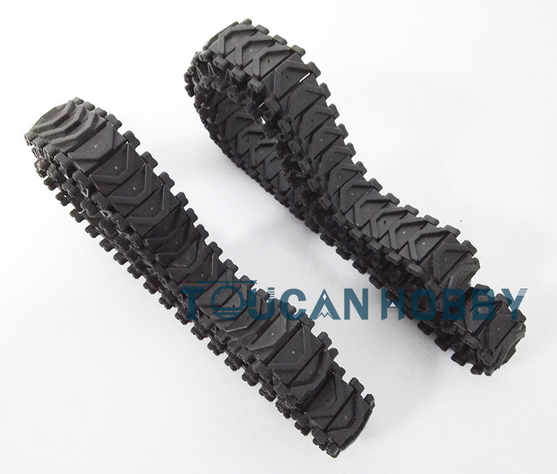 TOUCAN RC HOBBY US Stock Heng Long 1:16 Scale Plastic Tracks Replacement Parts for USA M4A3 Sherman RC Tank 3898 Model DIY