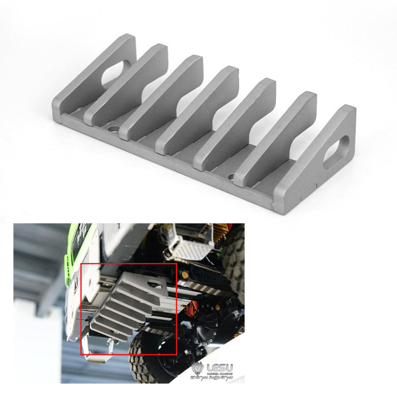 TOUCAN RC HOBBY LESU 1/14 Metal Front Insurance Cover Stand Hook Winch Coupler Car Shell Cab Protection for TAMIIYA RC Tractor Truck
