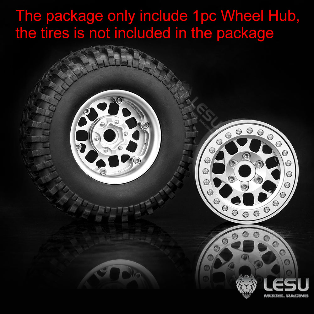 TOUCAN RC HOBBY LESU Metal 1.9 Inch Wheel Hub for 1/10 RC Off-road Vehicles Remote Controlled Crawler Car Part Accessory DIY Hobby Models
