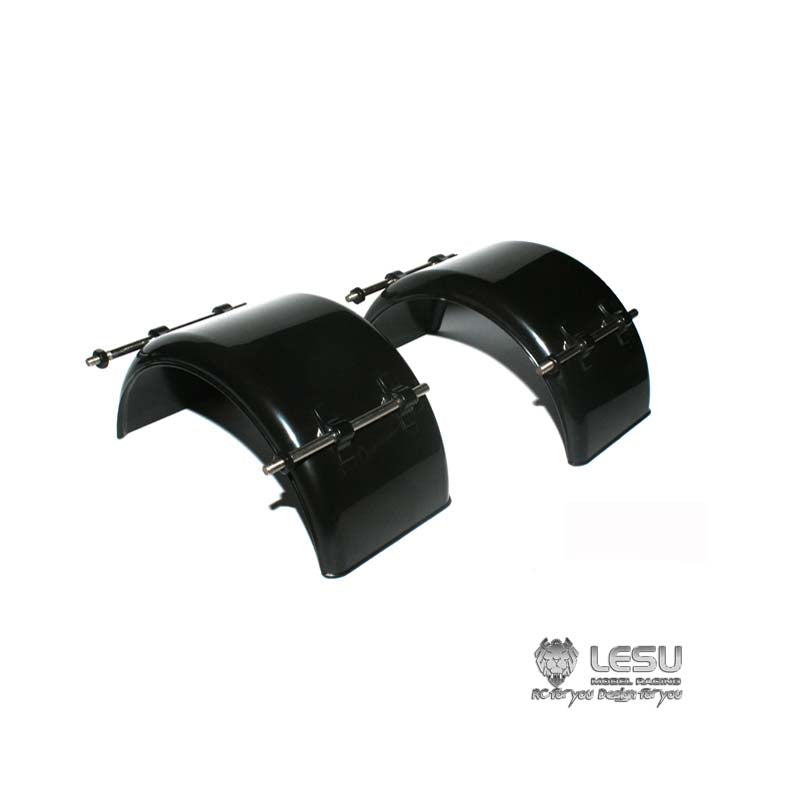 TOUCAN RC HOBBY LESU Front Rear Plastic Mud Guard Fender for 1/14 DIY Radio Controlled Model Dumper Truck RC Tractor Car Wheel
