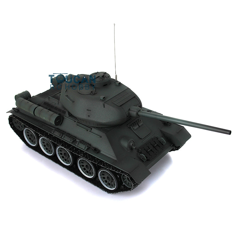 TOUCAN RC HOBBY Heng Long 7.0 1/16 Maßstab Sowjetischer T34-85 RTR RC Panzermodell 3909 Motor Lautsprecher Getriebe Metallketten 340 Turm Batterie