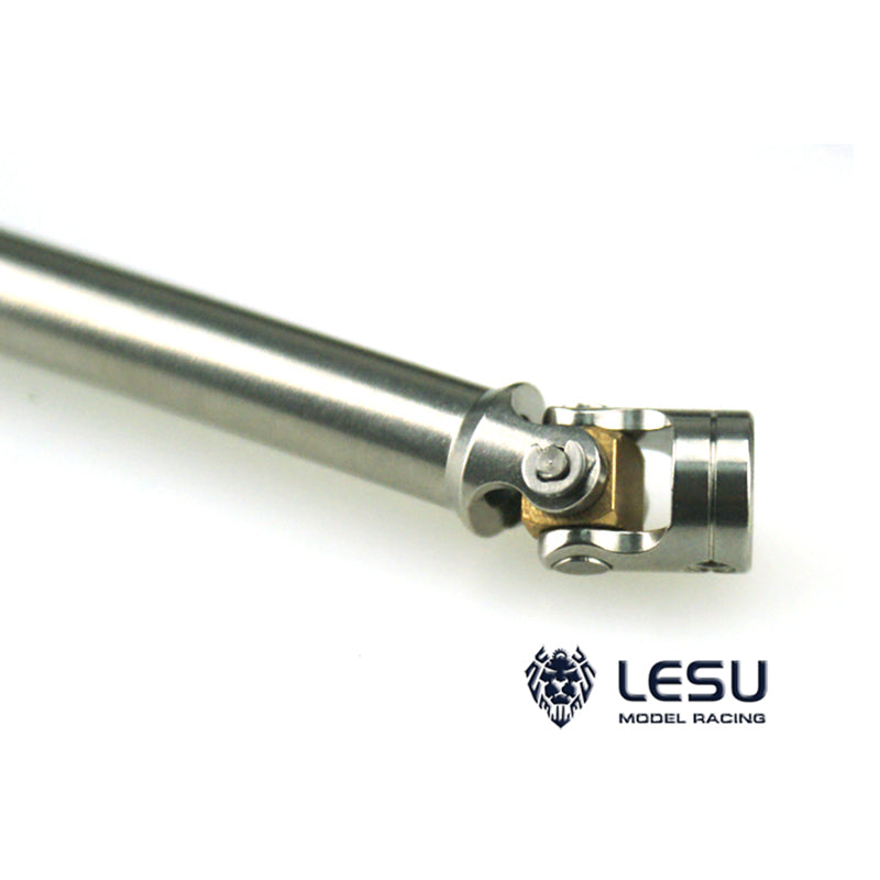 TOUCAN RC HOBBY LESU Stainless Steel 155 160 165 170 175 43 65 6 85 10 112 120MM Metal CVD Drive Shaft for 1/14 DIY TAMIIYA Dumper Tractor Truck