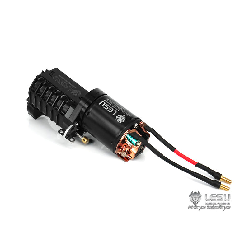 TOUCAN RC HOBBY LESU 3Speed Speed High Torque Gear Box Transmission for 1/14 RC TAMIIYA Tractor Truck Dumper Remote Control Car Model