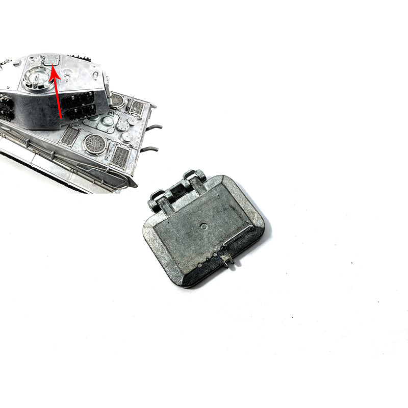 TOUCAN RC HOBBY Mato Spare Part 1/16 Metal Handrails Infrared Ver Radio Control German King Tiger RTR Tank