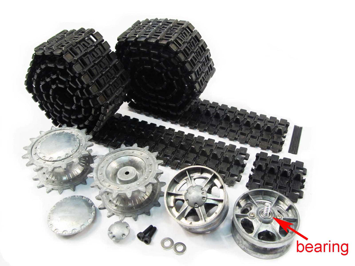 TOUCAN RC HOBBY Mato 1/16 RC Soviet KV-1 Radio Controlled RTR Tank Model Metal Sprocket Idler Driving Wheels MT013