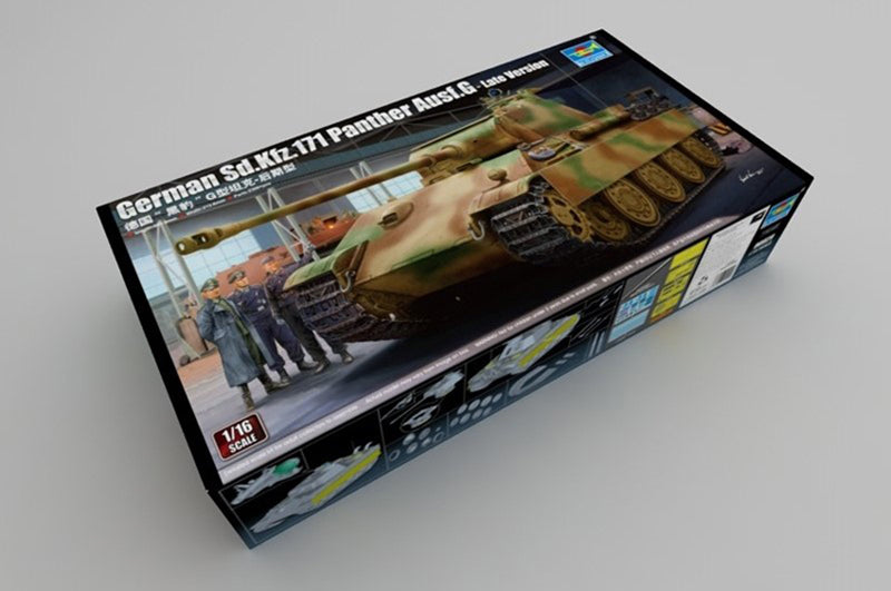 TOUCAN RC HOBBY US Stock Trumpeter 1/16 00929 German Sd.Kfz. 171 Panther Ausf.G Late Ver. Tank Model