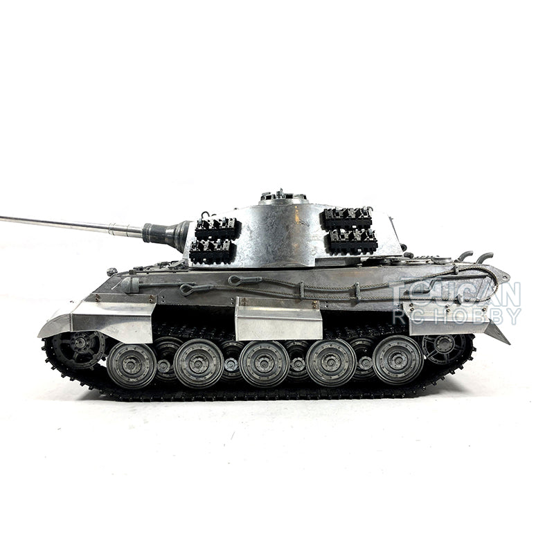 TOUCAN RC HOBBY Mato 100% métal 1/16 échelle allemand King Tiger KIT char RC modèle 1228 version tir BB ou version combat infrarouge avec recul du canon