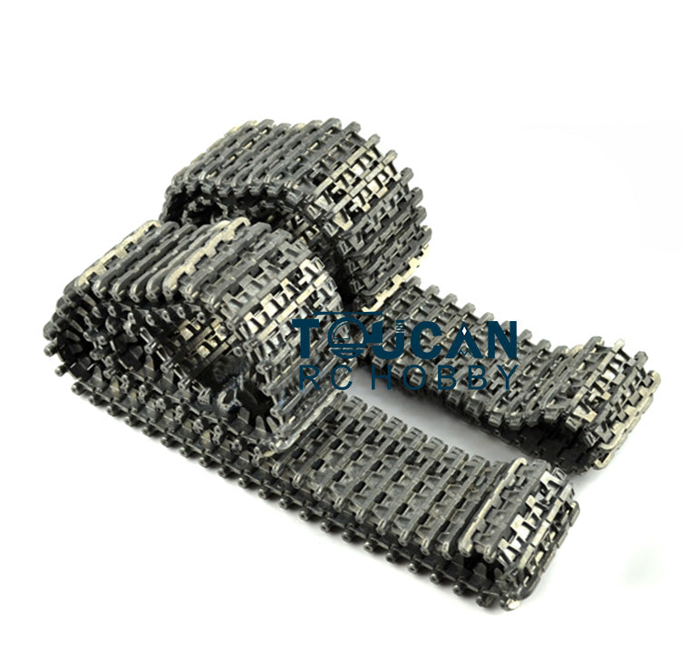 TOUCAN RC HOBBY US Stock Heng Long 1/16 Scale Metal Tracks for German Tiger I 3818 Panther 3819 Radio Control Tank Model