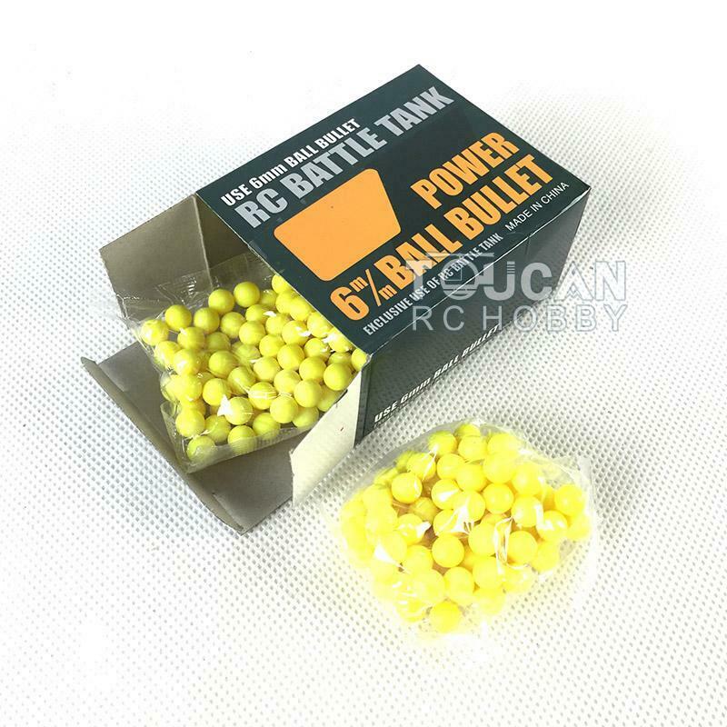 TOUCAN RC HOBBY US Stock BB Pellets for Heng long 1/16 Scale RC Tank Models DIY Remote Control Vehicle BB Shooting Unit