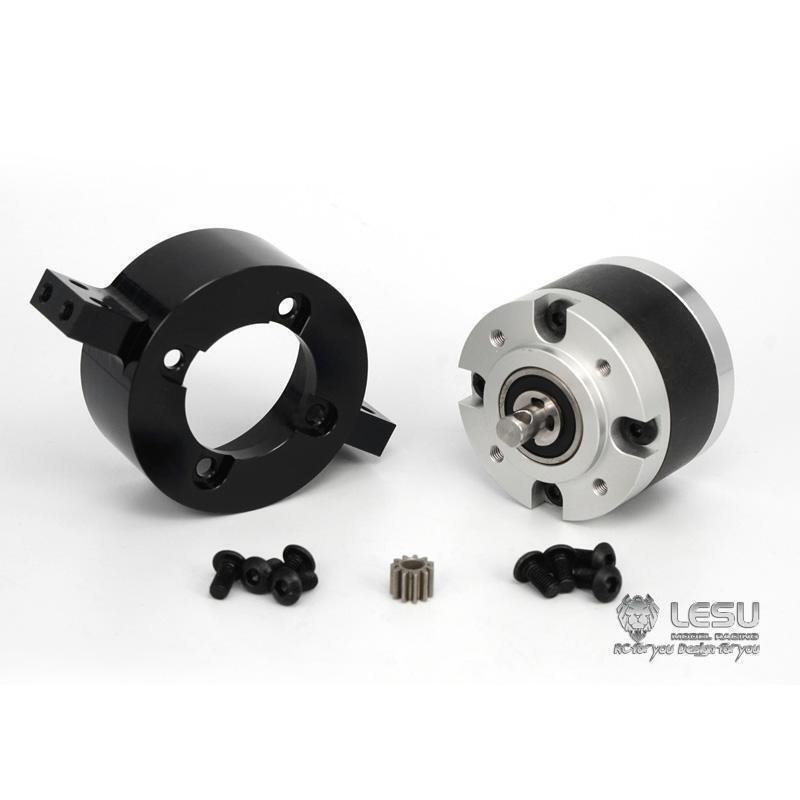 TOUCAN RC HOBBY US Stock LESU 1/5 Ratio Planetary Gearbox for DIY Tractor Truck Dumper RC Model Car Radio Controlled Tractor Truck Upgrade Electric Machine