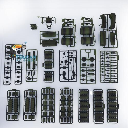 TOUCAN RC HOBBY US Stock Heng Long 1/16 Russian T72 RC Tank Plastic Decoration Bag Armor Parts 3939 Model Upgrade Accessory Part