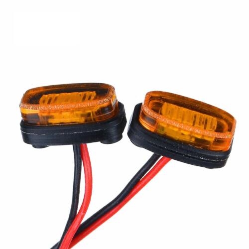 TOUCAN RC HOBBY Stock US, feux de gabarit latéraux à LED pour bas de caisse, universels pour camion tracteur RC 1/14 56323, version améliorée, véhicule de construction radiocommandé