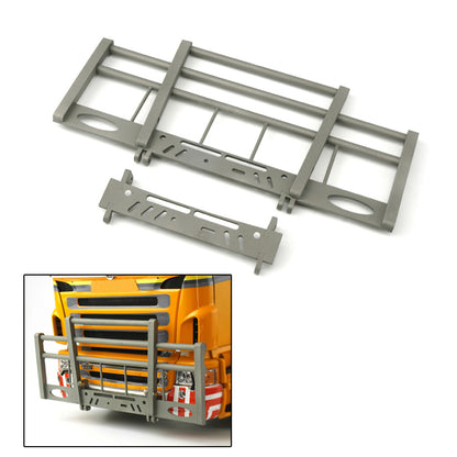 TOUCAN RC HOBBY LESU Metal Front Bumper Grille Guard for 1/14 Tamiiya R620 R470 RC Tractor Truck DIY Model Remote Control Cars