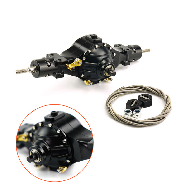 TOUCAN RC HOBBY US Stock LESU Metal Rear Axle Differential Lock RC 1/14 Tractor Truck Car Simulation Vehicle Model Accessories