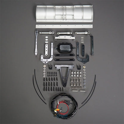 TOUCAN RC HOBBY MODO Metal Hydraulic Snow Blades for RC Tipper Car Remote Controlled DIY Dump Truck DIY Accessories Hobby Modelss