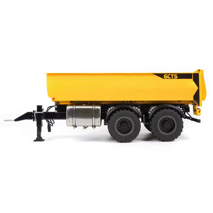 TOUCAN RC HOBBY LXY 1/14 Dump Trailer W/ Hydraulic Pump Spring Supported Leg for 1/14 Radio Controlled Tractor Truck RC Digger Excavator LR914