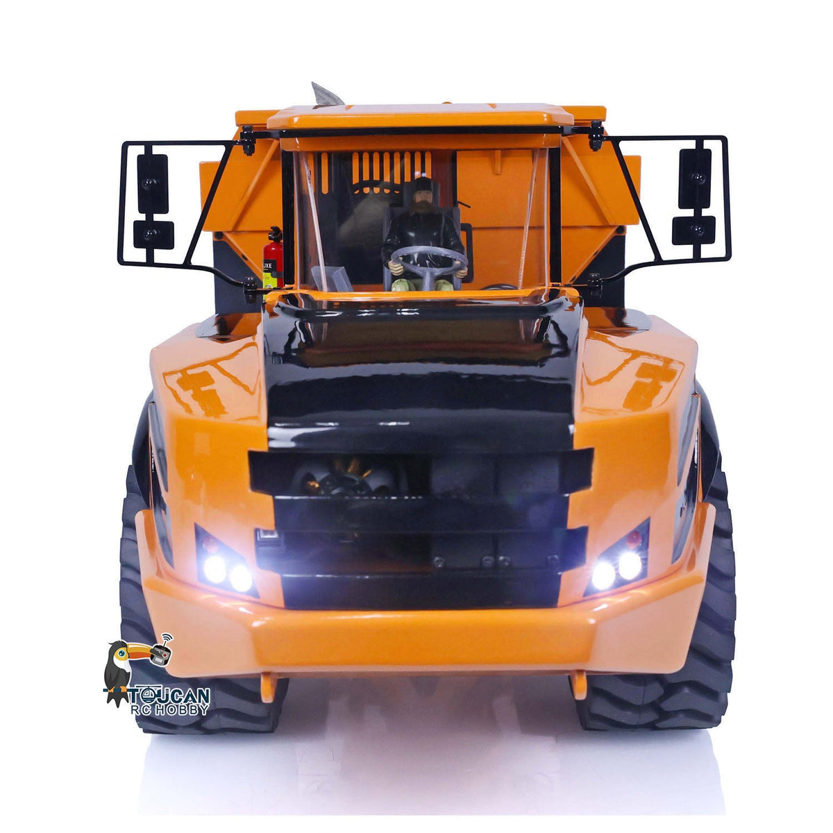 XDRC 1/14 Metal RC Articulated Truck 6x6 Dumper Car RTR Model A40G