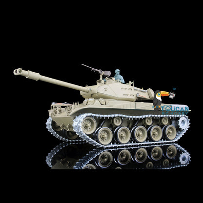 TOUCAN RC HOBBY Heng Long 1/16 TK7.0 USA Walker Bulldog 3839 RTR RC Tank FPV 360 Degrees Turret Smoke IR BB Unit Metal Tracks Gearbox Sprockets Wheels