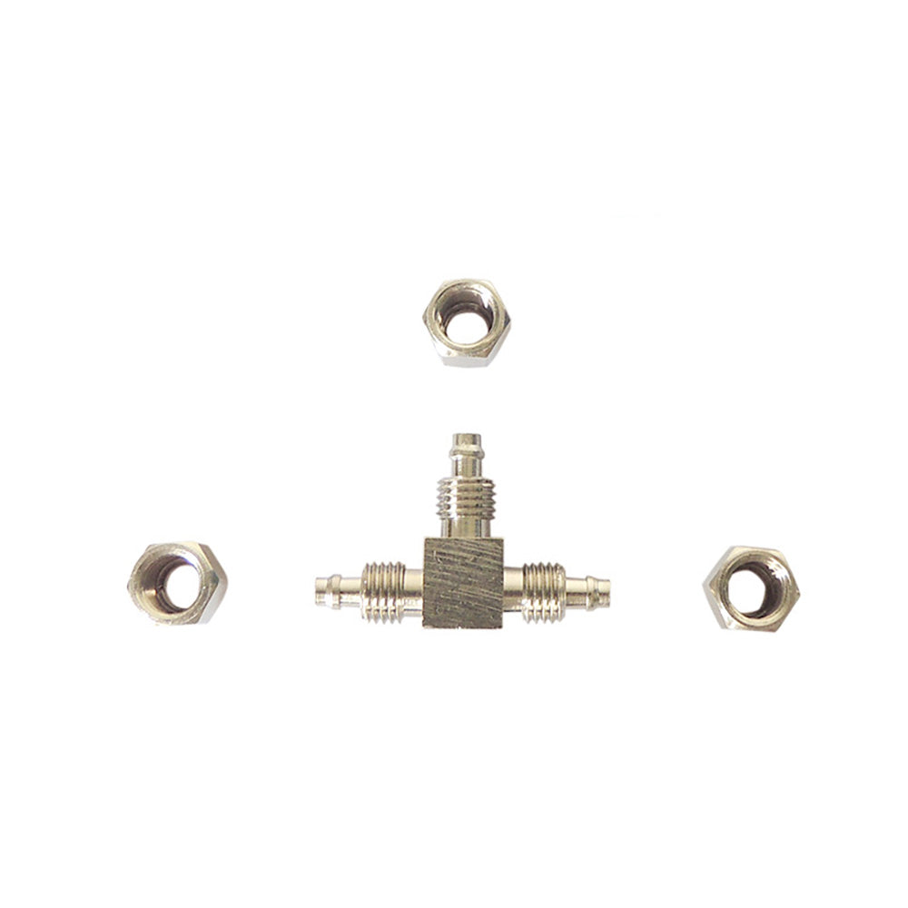 TOUCAN RC HOBBY JDModel Spare Part Metal T-Shaped M4/M6 Nozzle For LESU Remote Control Vehicle Model 1:14 Scale RC Tractor Truck