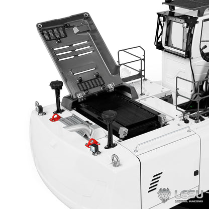 TOUCAN RC HOBBY LESU LR956 1/14 Metal RC Hydraulic Front Shovel Digger B0041 Dual Pump Excavator with Brushless Motor Light System for Outdoor Fun