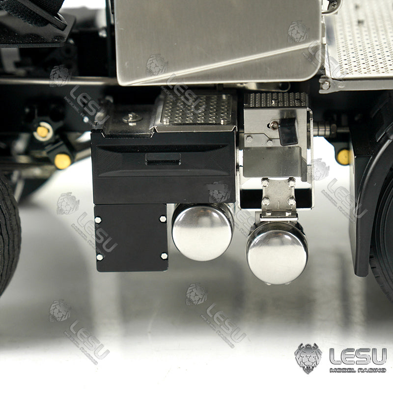 TOUCAN RC HOBBY LESU 1/14 Metal 6x6/8x8 Chassis with 2 Speed Transmission for TAMIYA FH16 RC Tractor Truck Suitable to Modification Enthusiasts