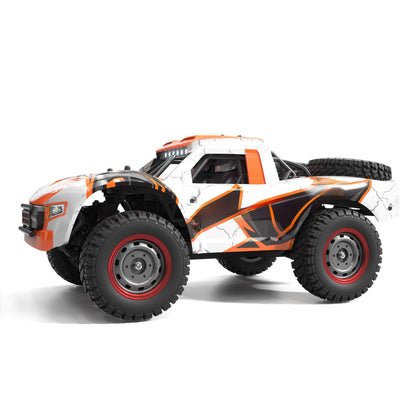 TOUCAN RC HOBBY JJRC 1/14 2.4G RC High Speed Off Road Vehicle 70KM/H Wireless Control 4WD Car Q130B Brushless Motor Servo Battery LED Lights RTR