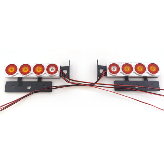 TOUCAN RC HOBBY Feu arrière LED 1/14 pour camion benne hydraulique radiocommandé, modèle réduit, pièces et accessoires de simulation DIY