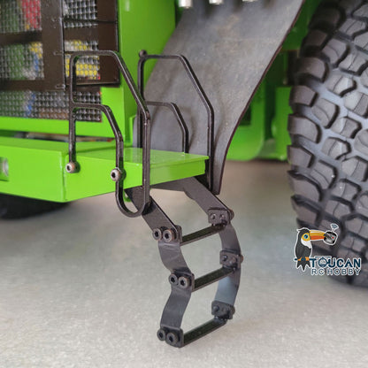 TOUCAN RC HOBBY 793D Metal 1/20 RC Hydraulic Mine Truck Heavy Duty Remote Control Dumper RTR 2Speed Gearbox Flysky I6X Radio Light System