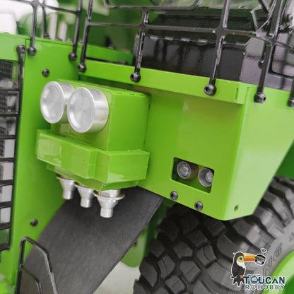 TOUCAN RC HOBBY 793D Metal 1/20 RC Hydraulic Mine Truck Heavy Duty Remote Control Dumper RTR 2Speed Gearbox Flysky I6X Radio Light System
