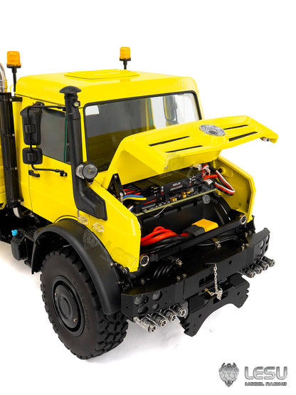 TOUCAN RC HOBBY LESU U4023 Metal 1/14 Hydraulic RC Off Road Car AWD Remote Control All Terrain Vehicle Light Truck Model Wheel Hub Reduction