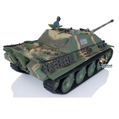 TOUCAN RC HOBBY Heng Long 1/16 TK7.0 Plastic German Jadpanther 3869 RTR RC Tank FPV Infrared Combat BB Unit Smoke Steel Gearbox Metal Barrel