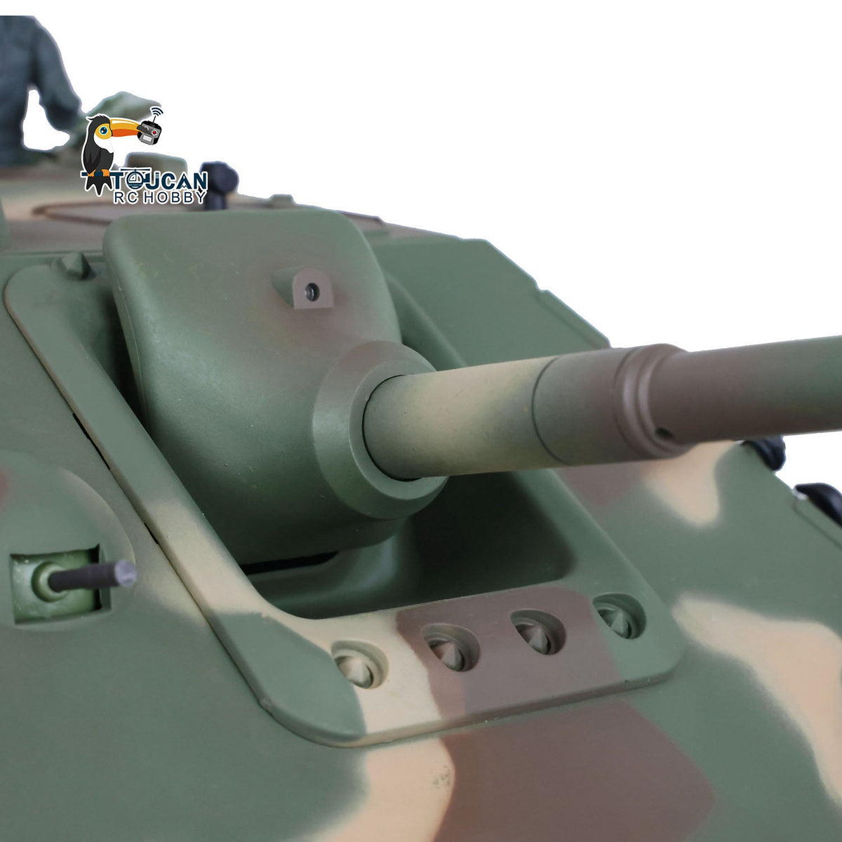 TOUCAN RC HOBBY Heng Long 1/16 TK7.0 Plastic German Jadpanther 3869 RTR RC Tank FPV Infrared Combat BB Unit Smoke Steel Gearbox Metal Barrel