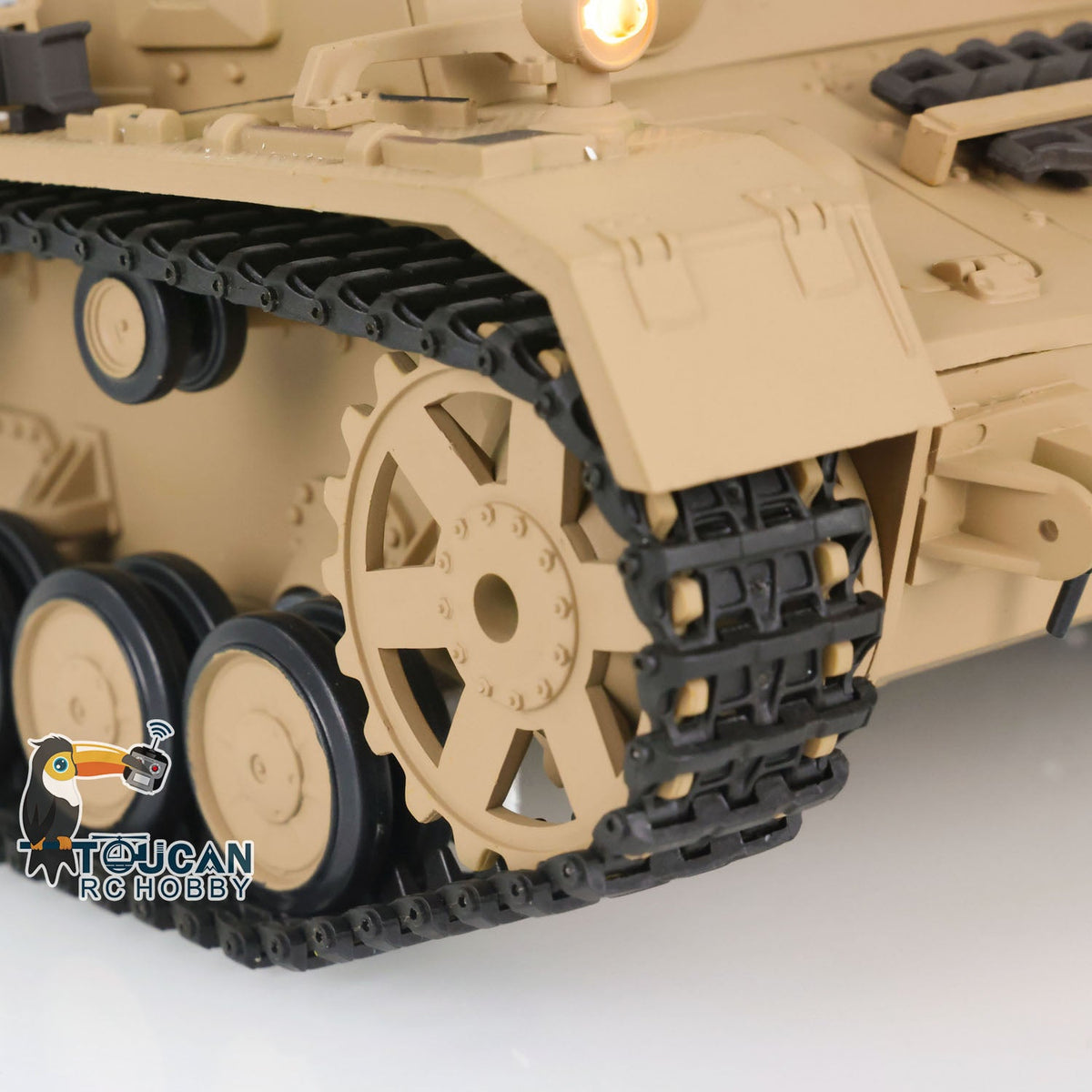 TOUCAN RC HOBBY Heng Long 1/16 Plastic TK7.0 3858/3859 German Panzer IV F2 F RTR RC Tank FPV Infrared Comkbat 360 Degrees Turret Smoke BB Steel Driving Gearbox Metal Barrel