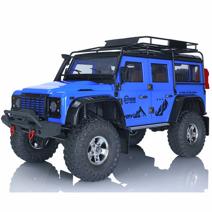 TOUCAN RC HOBBY Heng Guan Remote Control Rock Clawer 1/10 4x4 Off-road Climbing Vehicle P411 RC Truck Car Differential Lock 45A ESC Outdoor Truck