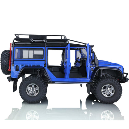 TOUCAN RC HOBBY Heng Guan Remote Control Rock Clawer 1/10 4x4 Off-road Climbing Vehicle P411 RC Truck Car Differential Lock 45A ESC Outdoor Truck