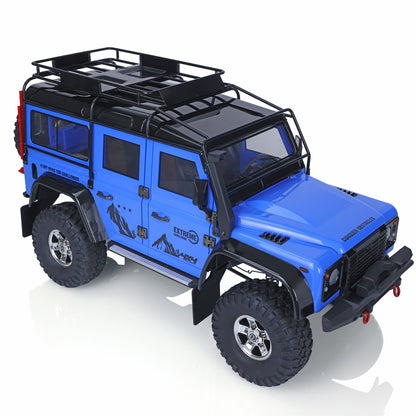 TOUCAN RC HOBBY Heng Guan Remote Control Rock Clawer 1/10 4x4 Off-road Climbing Vehicle P411 RC Truck Car Differential Lock 45A ESC Outdoor Truck
