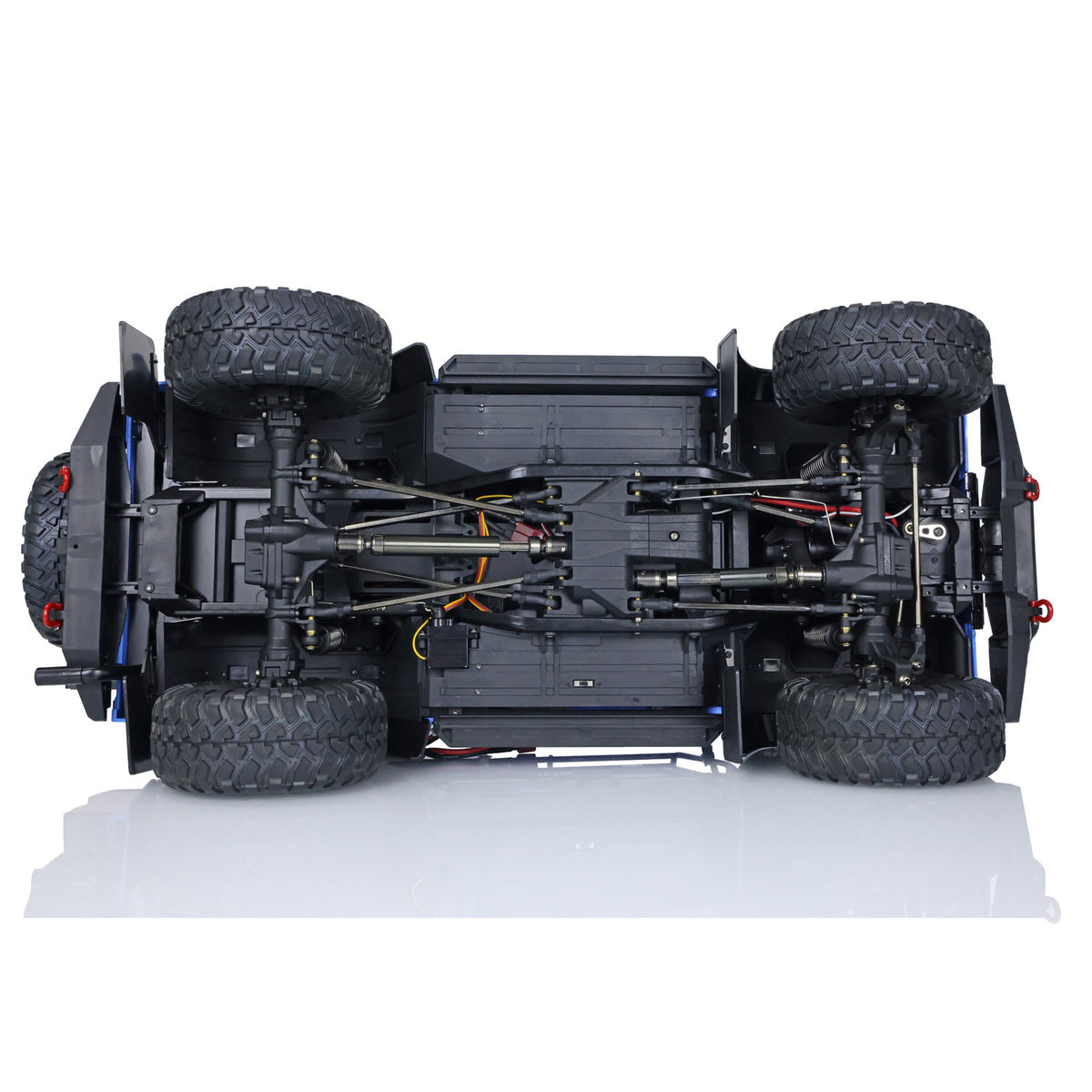 TOUCAN RC HOBBY Heng Guan Remote Control Rock Clawer 1/10 4x4 Off-road Climbing Vehicle P411 RC Truck Car Differential Lock 45A ESC Outdoor Truck