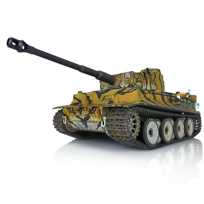 TOUCAN RC HOBBY Heng Long 1/16 TK7.0 Plastic German Tiger I Panther RTR RC Tank 3818/3819 360 Degrees Turret Infrared Combat BB Sounds Lights Smoke Model